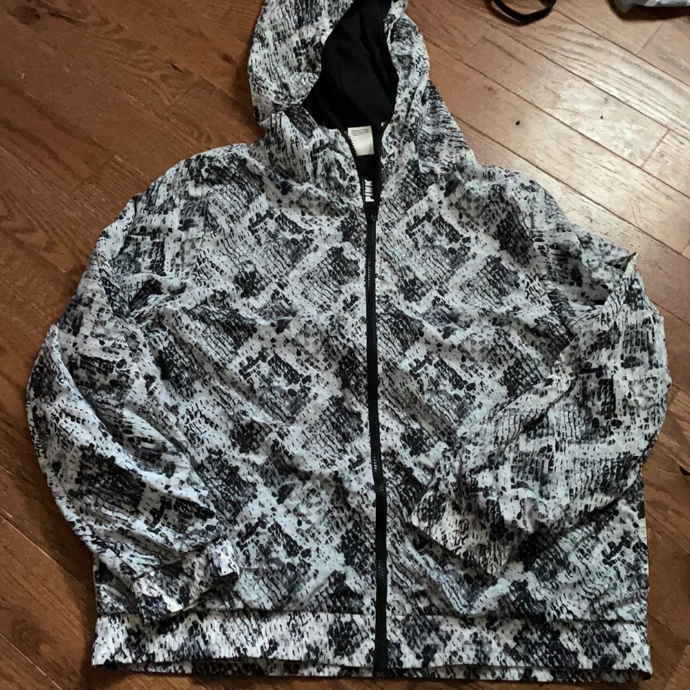 Victoria’s Secret PINK Animal Print Windbreaker